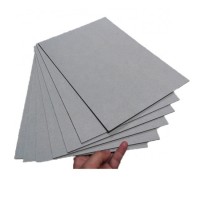 Duplex board paper with white/grey back