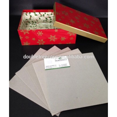 Factory sale laminated Grey cardboard